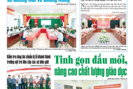 Báo Sơn La, thứ 5 ngày 20/8/2026