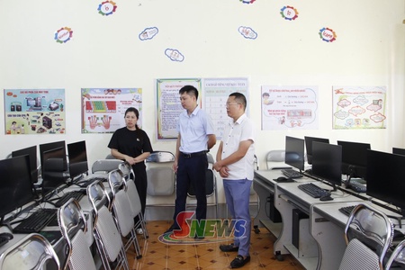 Chiềng Cơi đầu tư cơ sở vật chất cho giáo dục