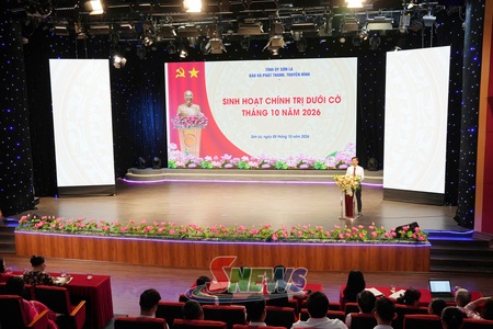 Báo và Phát thanh, truyền hình Sơn La sinh hoạt chính trị tháng 10