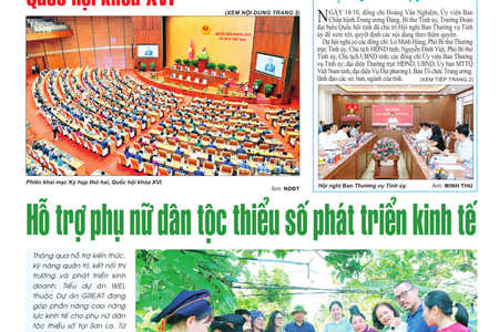 Báo Sơn La, thứ 2 ngày 19/10/2026