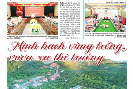 Báo Sơn La, thứ 5 ngày 22/10/2026