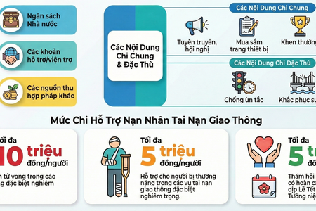 Mức chi cho công tác bảo đảm trật tự an toàn giao thông