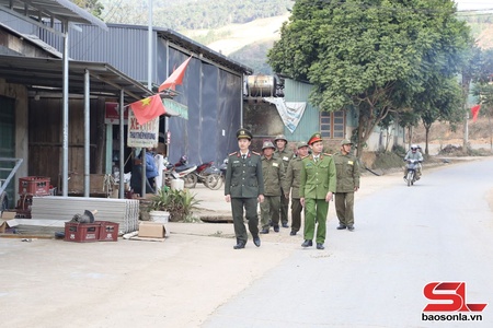 Đảm bảo an ninh trật tự dịp Tết