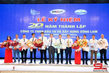 Kỷ niệm 20 năm thành lập Công ty TNHH Đầu tư và Xây dựng Sông Lam