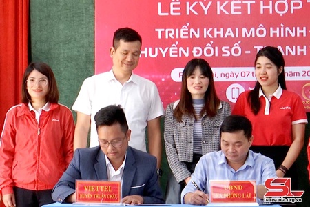 Ký kết hợp tác triển khai mô hình điểm chuyển đổi số - thanh toán số
