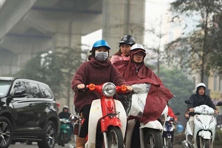 Ngày 30/1, Bắc Bộ sáng và đêm mưa phùn, trưa chiều hửng nắng