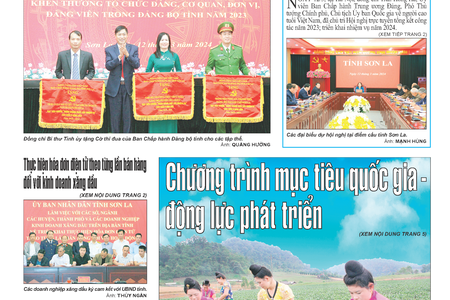 Báo Sơn La, thứ 4 ngày 13/3/2024