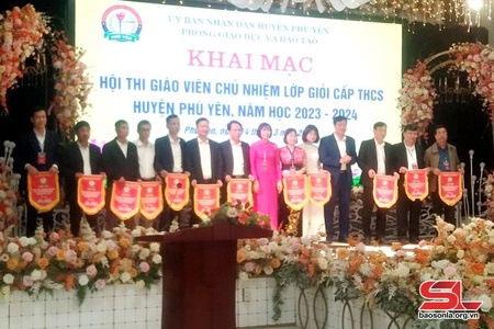 Phù Yên khai mạc Hội thi “Giáo viên chủ nhiệm lớp giỏi cấp THCS” năm học 2023-2024
