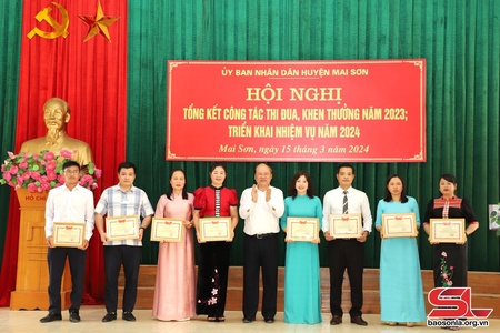 Mai Sơn tổng kết công tác thi đua, khen thưởng năm 2023