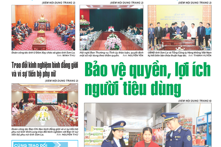 Báo Sơn La, thứ 2 ngày 18/3/2024