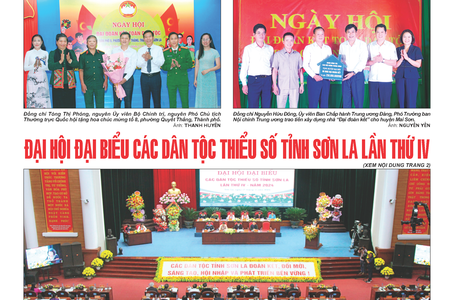 Báo Sơn La, thứ 2, ngày 18/11/2024