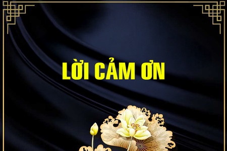 LỜI CẢM ƠN