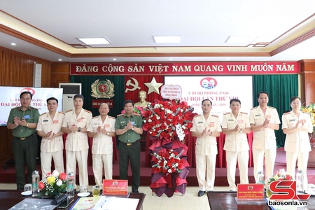 Đại hội điểm Chi bộ Phòng An ninh kinh tế, Đảng bộ Công an tỉnh