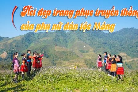 Nét đẹp trang phục truyền thống của phụ nữ dân tộc Mông