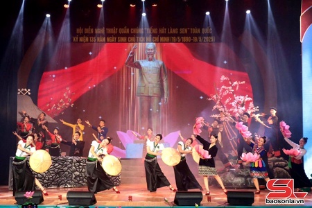 Sơn La đoạt giải cao tại Hội diễn “Tiếng hát Làng Sen”