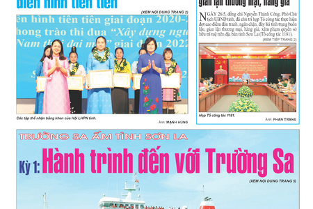 Báo Sơn La, thứ 3, ngày 27/5/2025