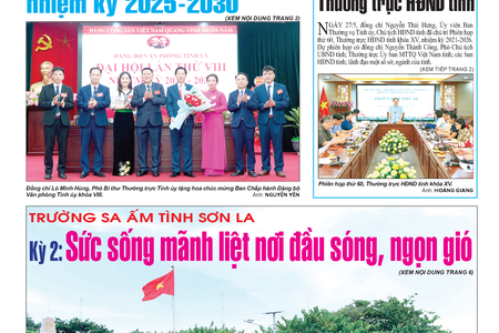 Báo Sơn La, thứ 4, ngày 28/5/2025