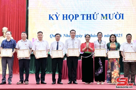 Kỳ họp thứ mười, HĐND huyện Quỳnh Nhai khóa XXI
