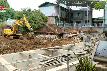 Đẩy nhanh tiến độ công trình thoát lũ trên địa bàn Thành phố