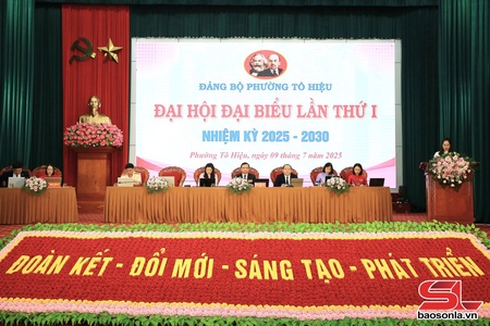Phiên trù bị Đại hội đại biểu Đảng bộ phường Tô Hiệu lần thứ I, nhiệm kỳ 2025-2030