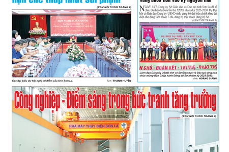Báo Sơn La, thứ 3, ngày 15/7/2025