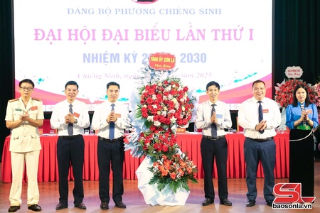 Đại hội đại biểu Đảng bộ phường Chiềng Sinh lần thứ I thành công tốt đẹp