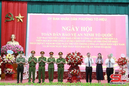 Ngày hội "Toàn dân bảo vệ an ninh Tổ quốc" phường Tô Hiệu