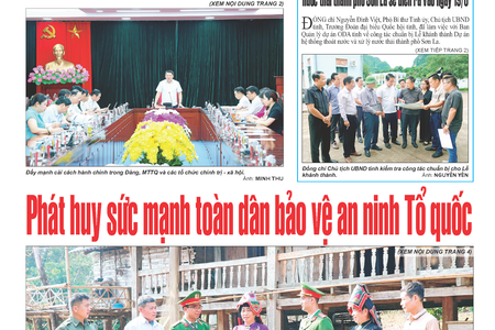 Báo Sơn La, thứ 2, ngày 11/8/2025