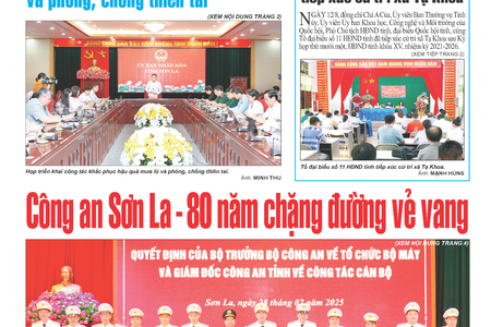 Báo Sơn La, thứ 4, ngày 13/8/2025