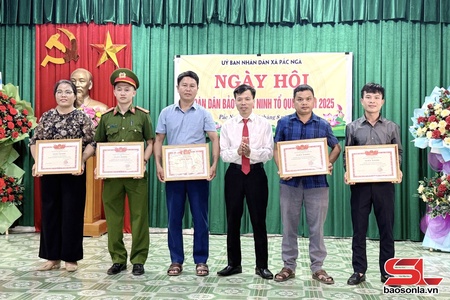 Ngày hội "Toàn dân bảo vệ an ninh Tổ quốc" năm 2025 xã Pắc Ngà