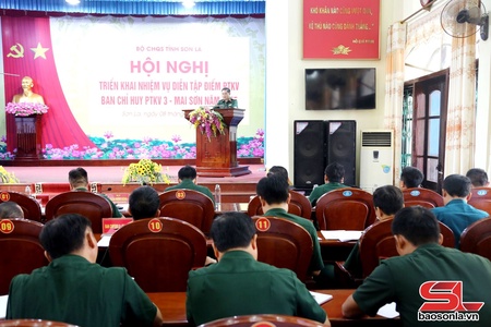 Triển khai nhiệm vụ diễn tập phòng thủ khu vực năm 2025