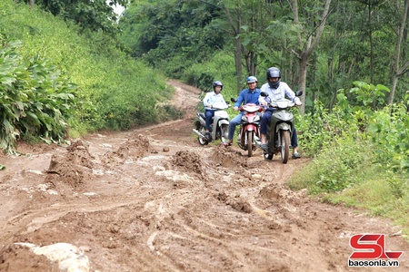 Cần sớm đầu tư nâng cấp các tuyến đường xã Chiềng Sại