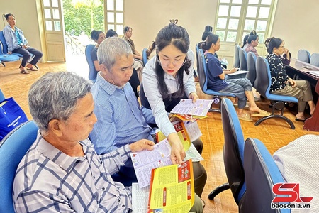 Tuyên truyền, phổ biến giáo dục pháp luật tại xã Chiềng Sung