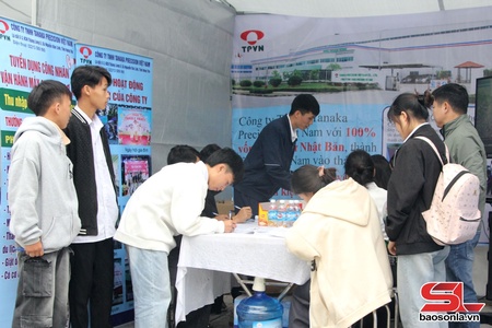 Ngày hội việc làm, tư vấn hướng nghiệp xã Bắc Yên lần thứ nhất, năm 2025