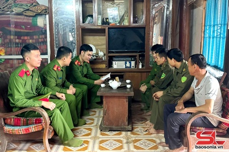 Gần dân, bám địa bàn, giữ vững an ninh trật tự