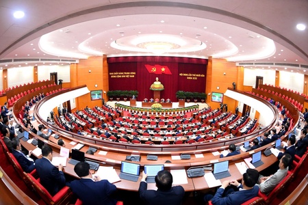 Thông cáo báo chí ngày làm việc thứ nhất Hội nghị lần thứ 14 Ban Chấp hành Trung ương Đảng khóa XIII
