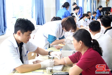 Ngày hội hiến máu tình nguyện tại Phù Yên, lan tỏa nghĩa cử cao đẹp 