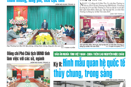 Báo Sơn La, thứ 3, ngày 2/12/2025