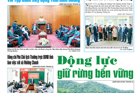 Báo Sơn La, thứ 3, ngày 16/12/2025