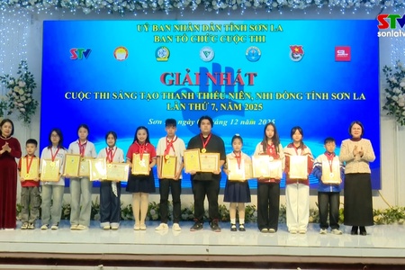 5 Giải nhất - Cuộc thi sáng tạo thanh thiếu niên, nhi đồng tỉnh Sơn La lần thứ 7, năm 2025