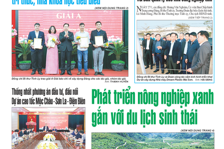 Báo Sơn La, thứ 4, ngày 28/1/2026