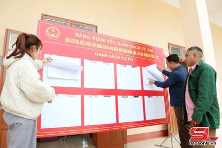 Phiêng Khoài tập huấn công tác bầu cử