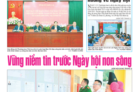 Báo Sơn La, thứ 6, ngày 13/3/2026