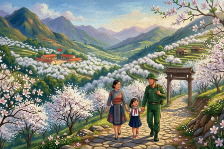 Truyện podcast: Mùa hoa biên giới