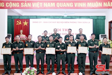 Hội thi Báo cáo viên giỏi của Ban Chỉ huy Bộ đội Biên phòng tỉnh thành công tốt đẹp