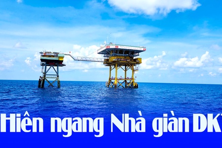 Hiên ngang Nhà giàn DK1