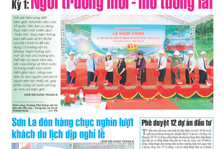 Báo Sơn La, thứ 2, ngày 4/5/2026