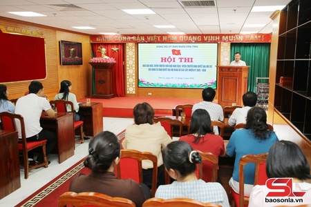 Đảng ủy UBND tỉnh chuẩn bị Hội thi Báo cáo viên, tuyên truyền viên giỏi năm 2026