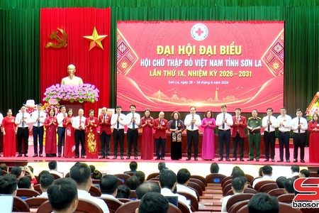 Đại hội đại biểu Hội Chữ thập đỏ tỉnh Sơn La lần thứ IX, nhiệm kỳ 2026-2031