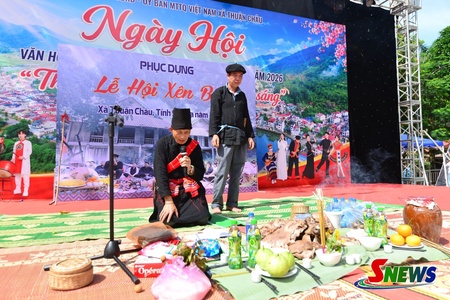 Phục dựng Lễ hội Xên Bản tại Ngày hội Văn hóa, Thể thao và Du lịch xã Thuận Châu năm 2026